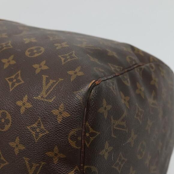 LOUIS VUITTON Monogram Keepall 55 Boston Bag M41424 - Picture 14 of 16